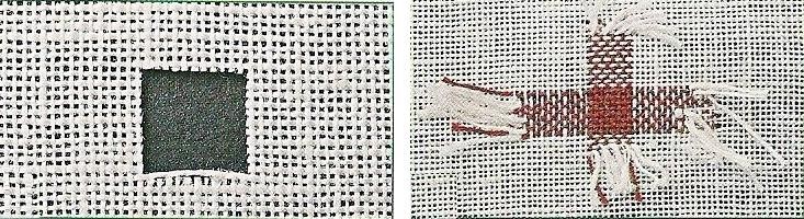 rammendo strappi buchi